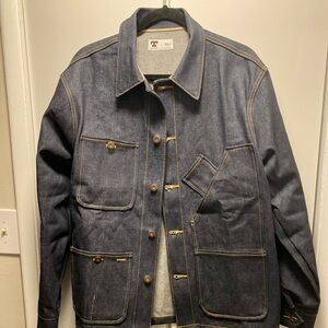 RAW DENIM - Tellason Coverall Jacket - Selvedge Denim - NEVER WORN